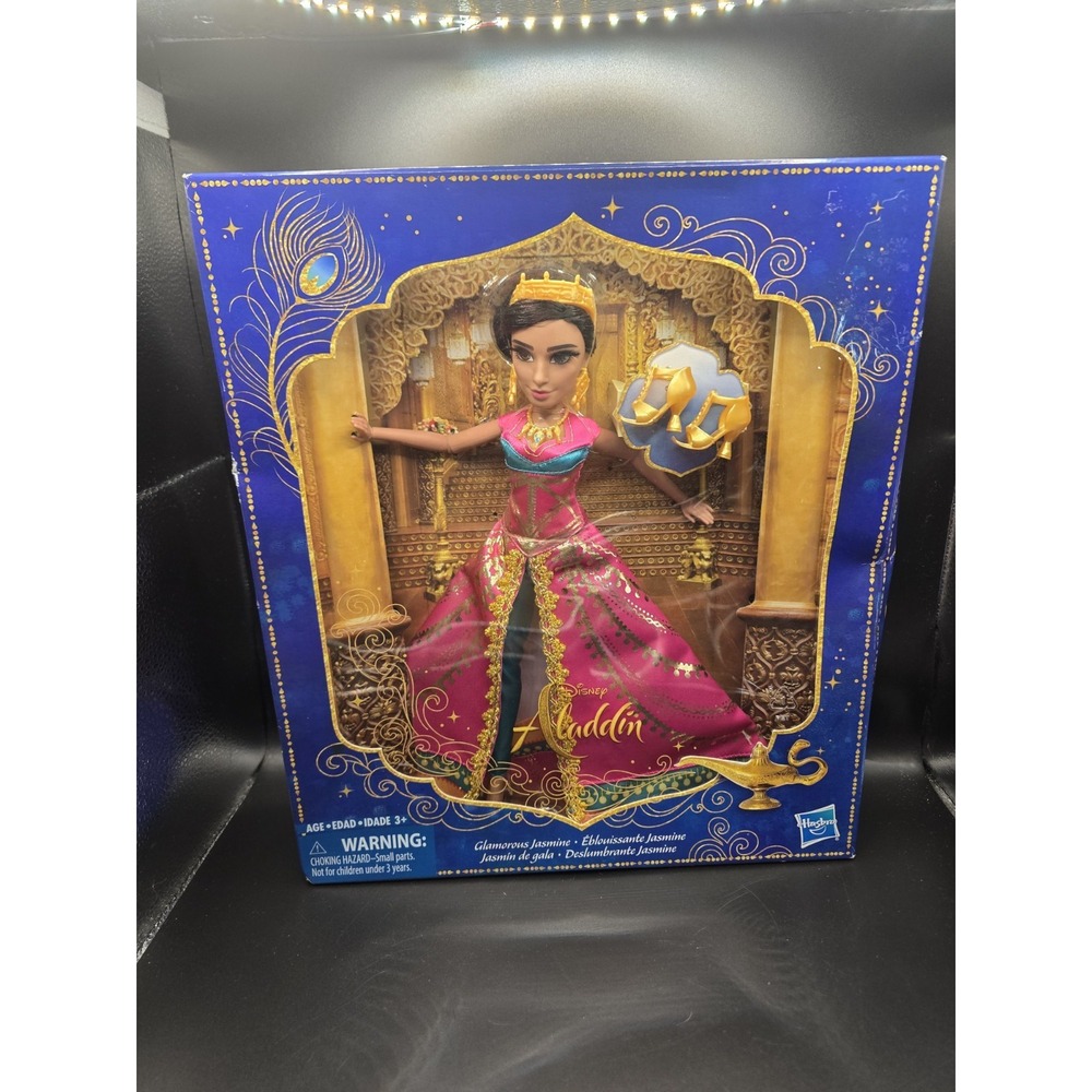 Disney Aladdin Glamorous Jasmine Princess Doll Royal Outfit Hasbro E5445 NEW